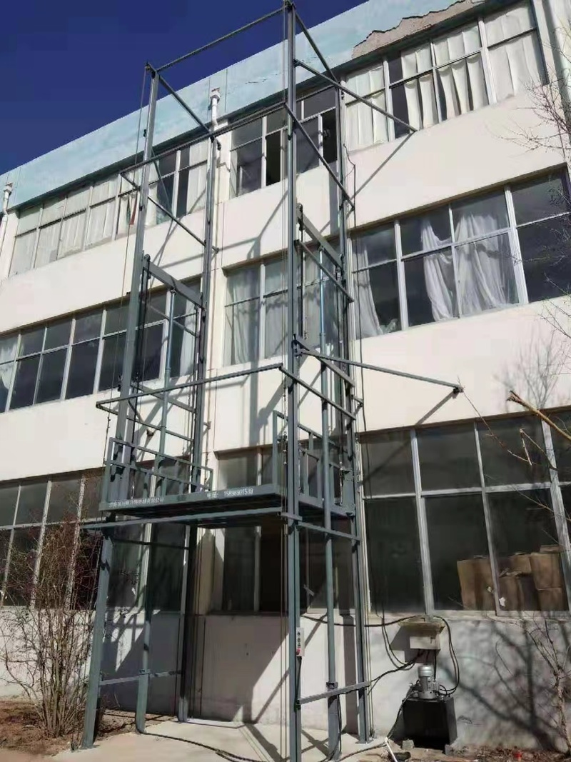 本溪室外贴墙货梯
